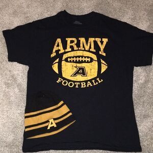 Black & gold Army Black Knights mens football T